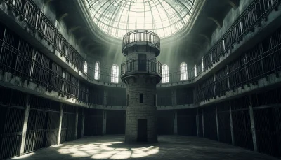 Circular Prison Interior