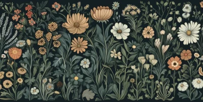 Cottagecore Wildflower Design