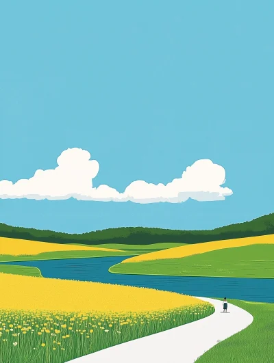 Minimalist Landscape