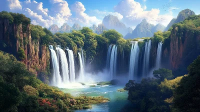 Spectacular Waterfall