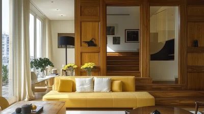 Cozy Yellow Room