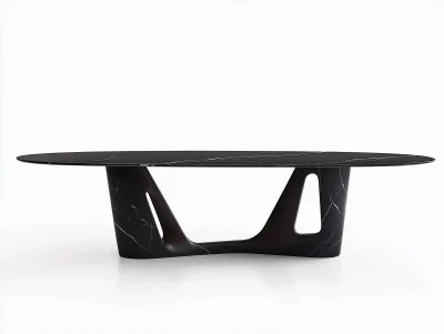 Minimalist Marble Dining Table