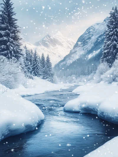 Snowy River Landscape