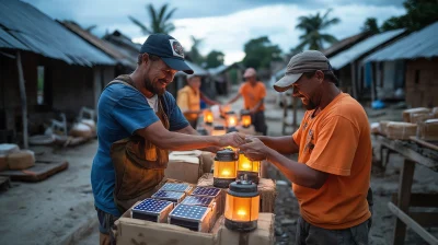 Distribution of Solar Lanterns