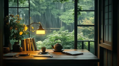 Rainy Day in Japan