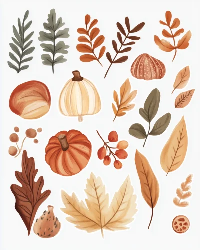 Autumn Vibes Sticker Pack