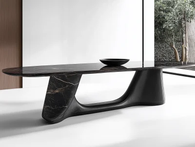 Minimalist Marble Dining Table