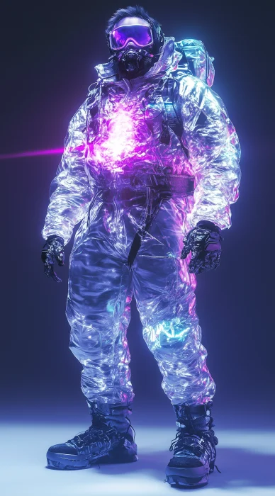 Cryopunk Warrior