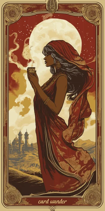 The Wanderer Tarot Card