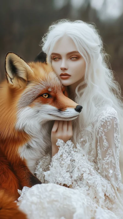 Celestial Angel and Majestic Fox