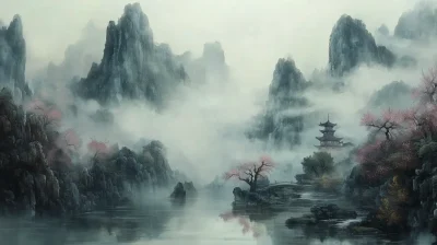 Qinglv Landscape Painting