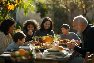 Family Garden Meal