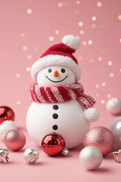 Cheerful Snowman