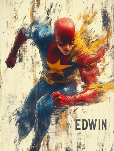 Superheroes Style Edwin