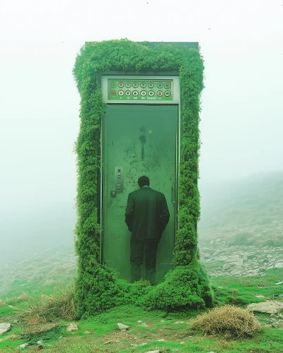 Mysterious Garden Elevator