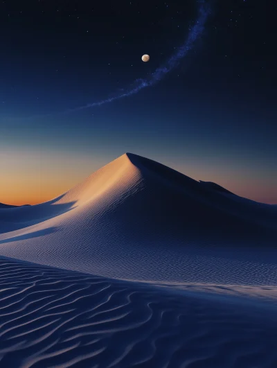 Cinematic Dune Landscape