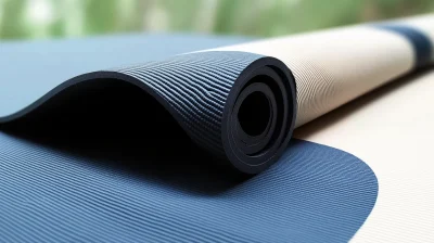 Close Up of Yoga Mat