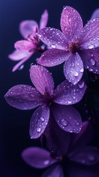 Elegant Purple Flowers