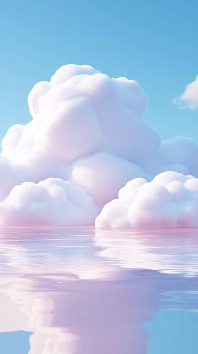 Dreamlike Clouds and Water