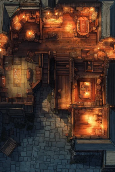 Tavern Interior Map