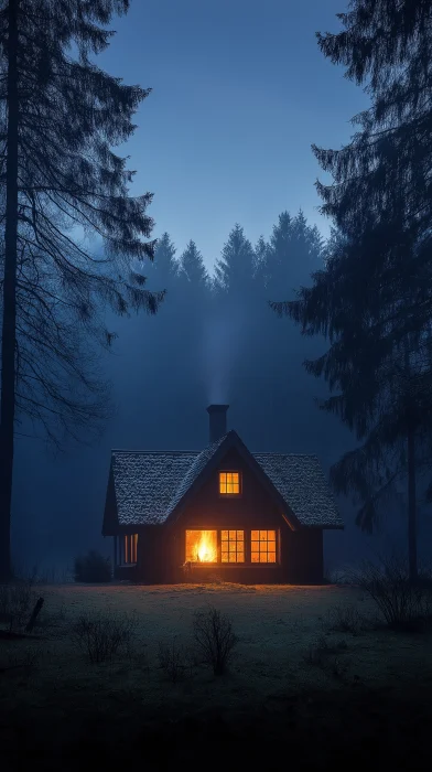 Cozy House by the Fireplace