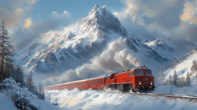 Winter Train Adventure