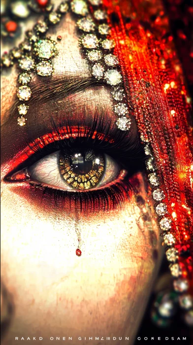 Bejeweled Visage