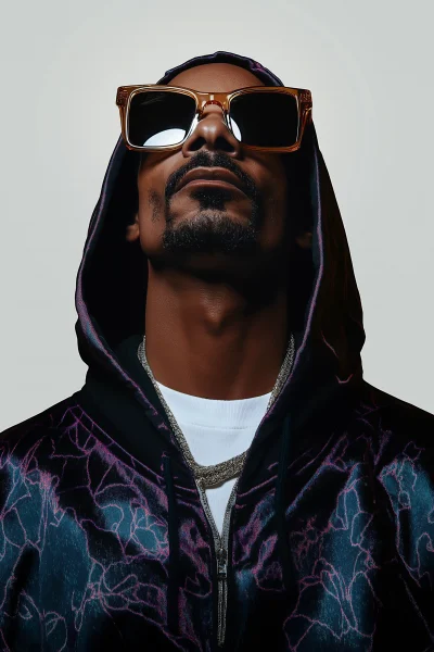 Stylish Rapper Portrait