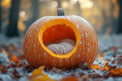 Cozy Pumpkin Setup