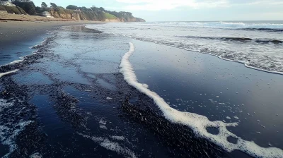 Black Dyed Beach