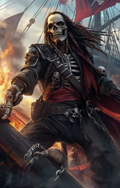 Hyperrealistic Jack Sparrow