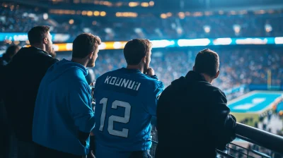 Fans Enjoying the Game