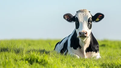 Cow in Grassland