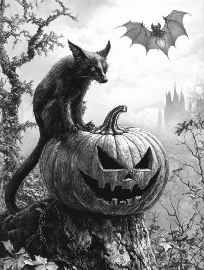 Gothic Halloween Creatures