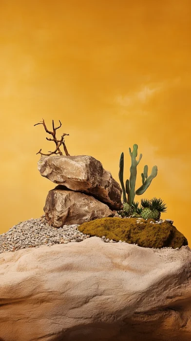 Desert Rock Landscape