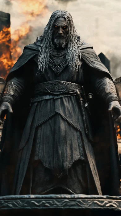 Cinematic Medieval Wizard