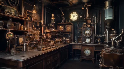 Victorian Clockwork Laboratory