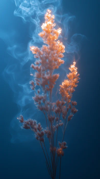 Sage Smoke with Crystals