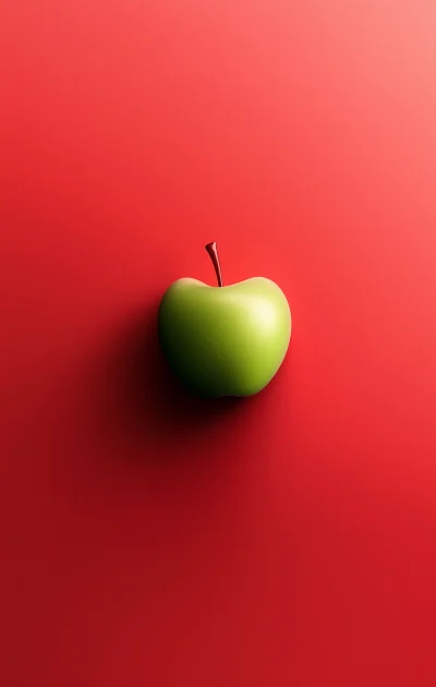 Minimalist Red Book Cover