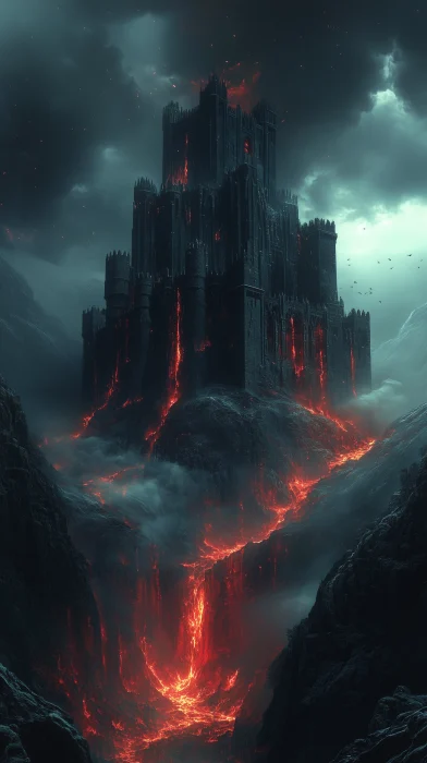 The Fiery Castle