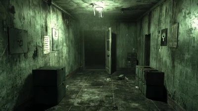 Spooky Safe House Room