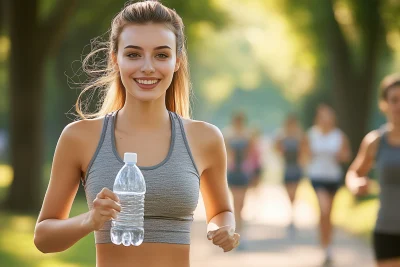 Active Woman in the Park