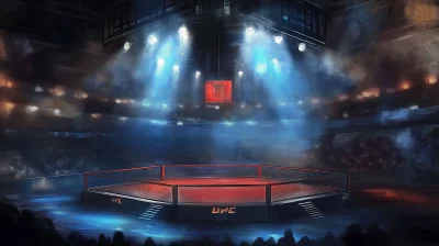 MMA Championship Background Art