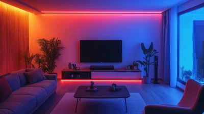 Modern Living Room Ambiance