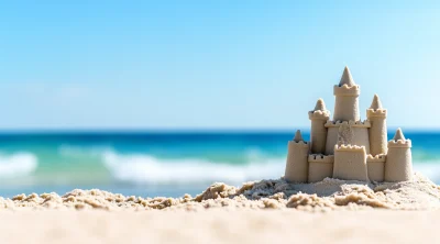 Charming Sandcastle