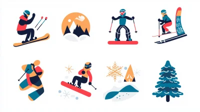 Winter Sports Icons