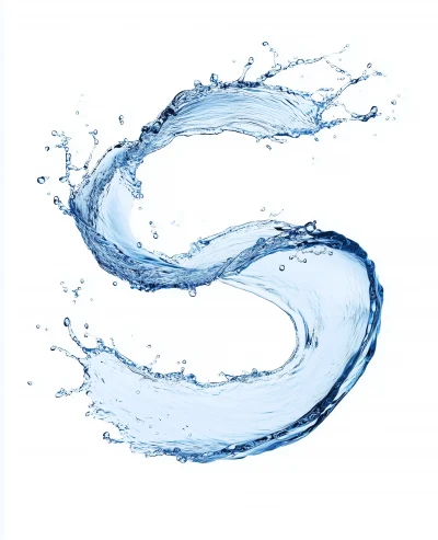 Water Splash Spiral