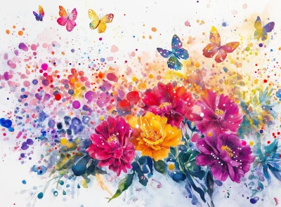 Vibrant Watercolor