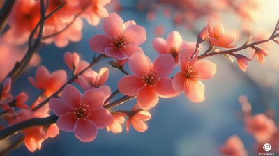 Blossoming Tree Flowers