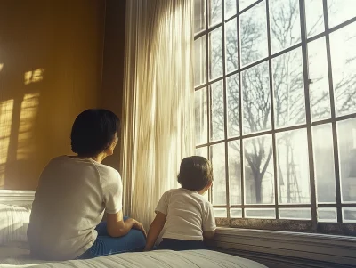 Mother and Child in 1980s